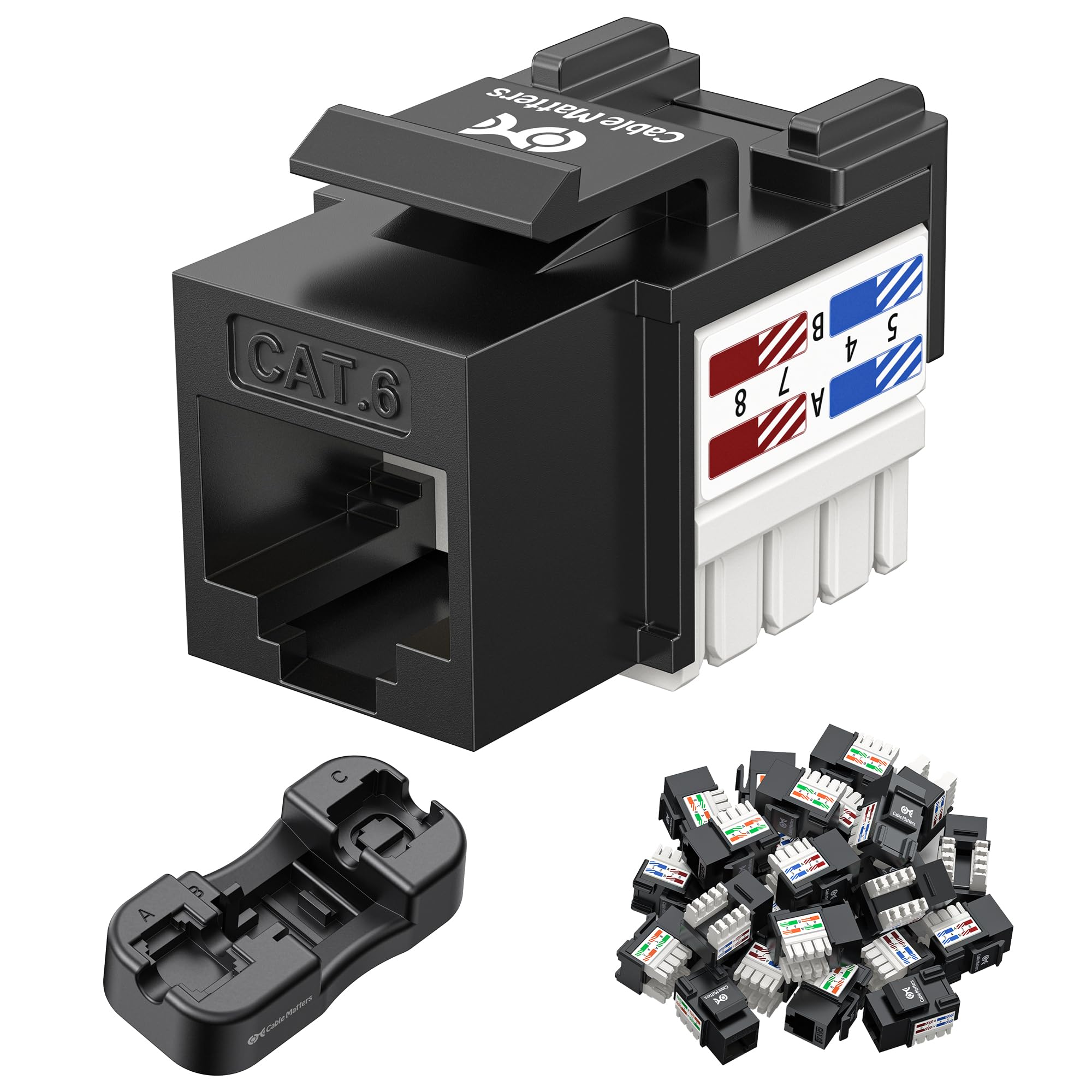ゴッドマザー Amazon.com: VCE UL Listed Cat6 RJ45 Keystone Jack Insert 25